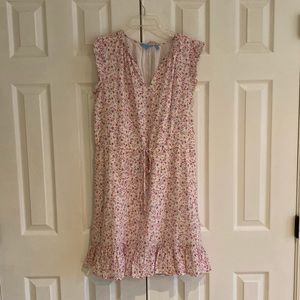 Draper James floral popover dress